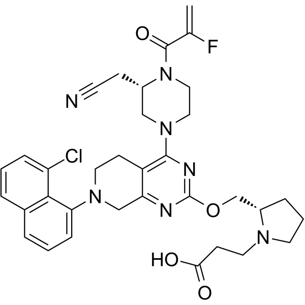 MRTX849 acid  Structure